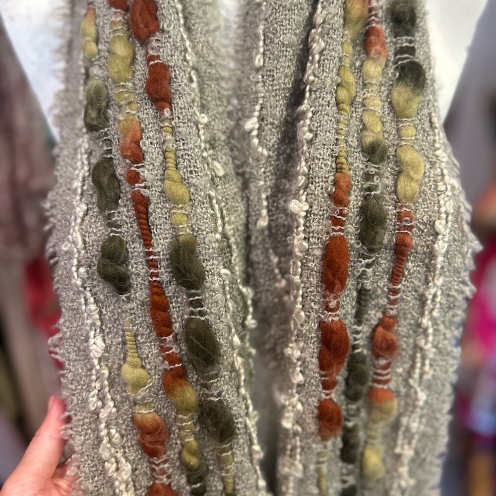 Funky Fall Scarf - Picture 4 of 7
